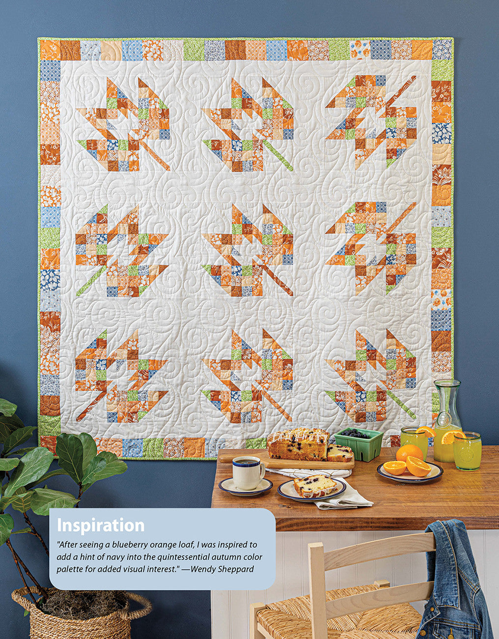 PATTERN BOOK, Autumn Quilting with Wendy Sheppard