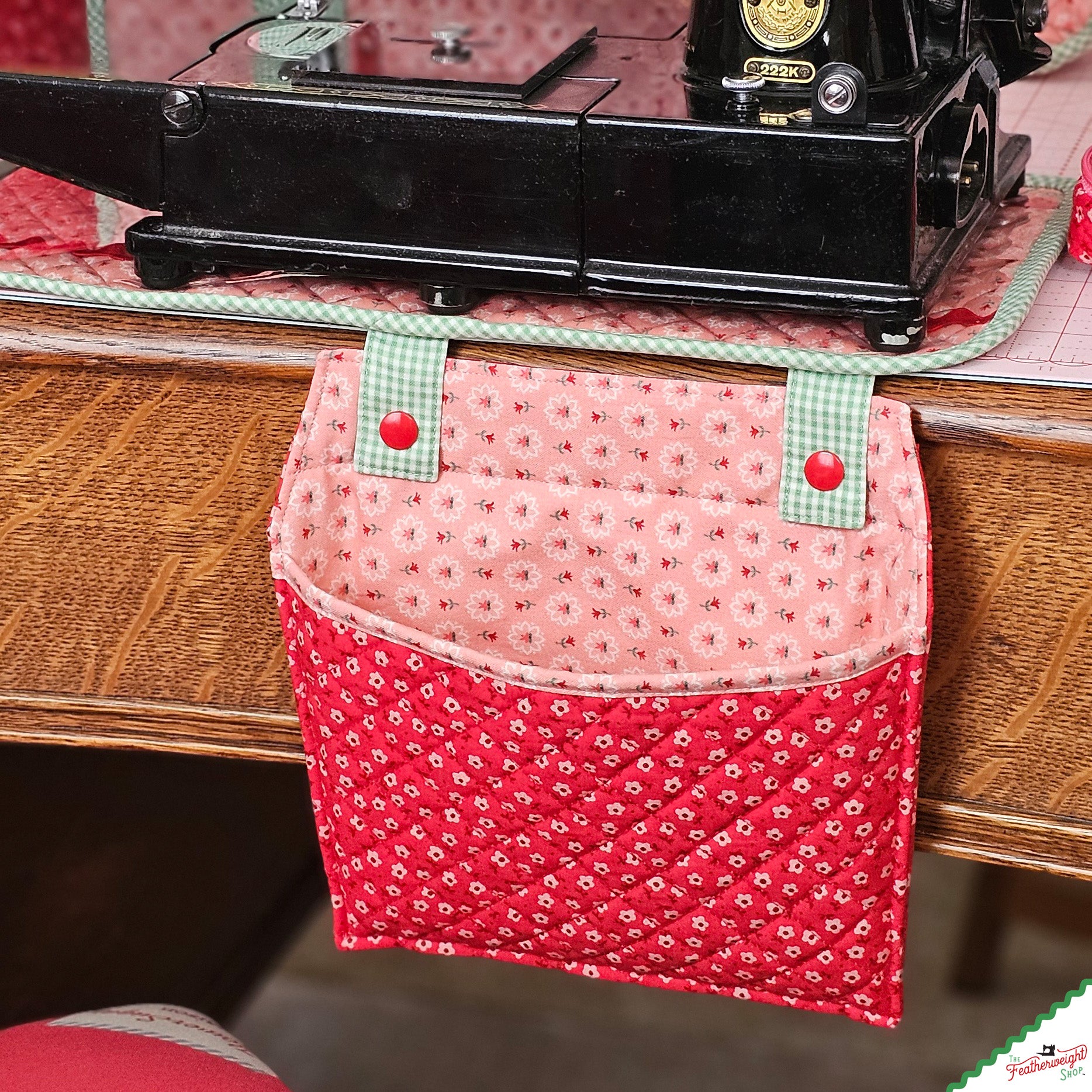 Featherweight Stitcher's Suitcase & Feathered Friends ByAnnie, COMPLETE KIT to Sew
