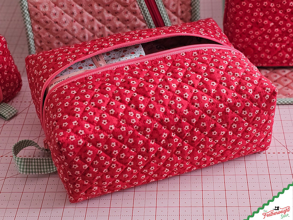 Featherweight Stitcher's Suitcase & Feathered Friends ByAnnie, COMPLETE KIT to Sew