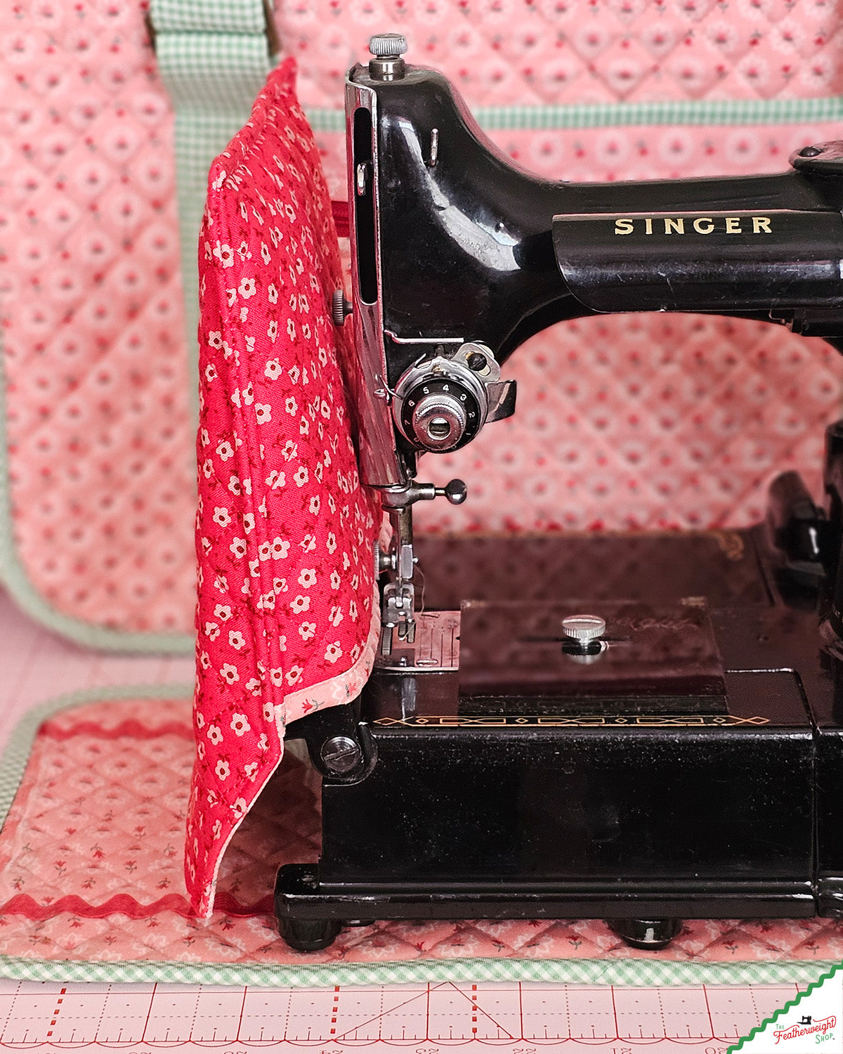 Featherweight Stitcher's Suitcase & Feathered Friends ByAnnie, COMPLETE KIT to Sew