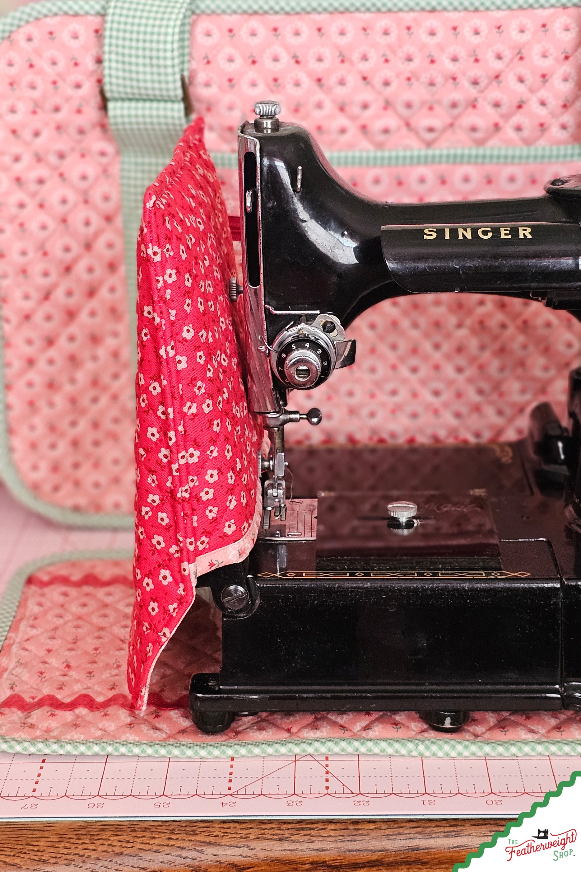 Featherweight Stitcher's Suitcase & Feathered Friends ByAnnie, COMPLETE KIT to Sew
