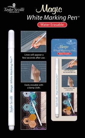 Magic Marking Pen, Water-Erasable White Ink