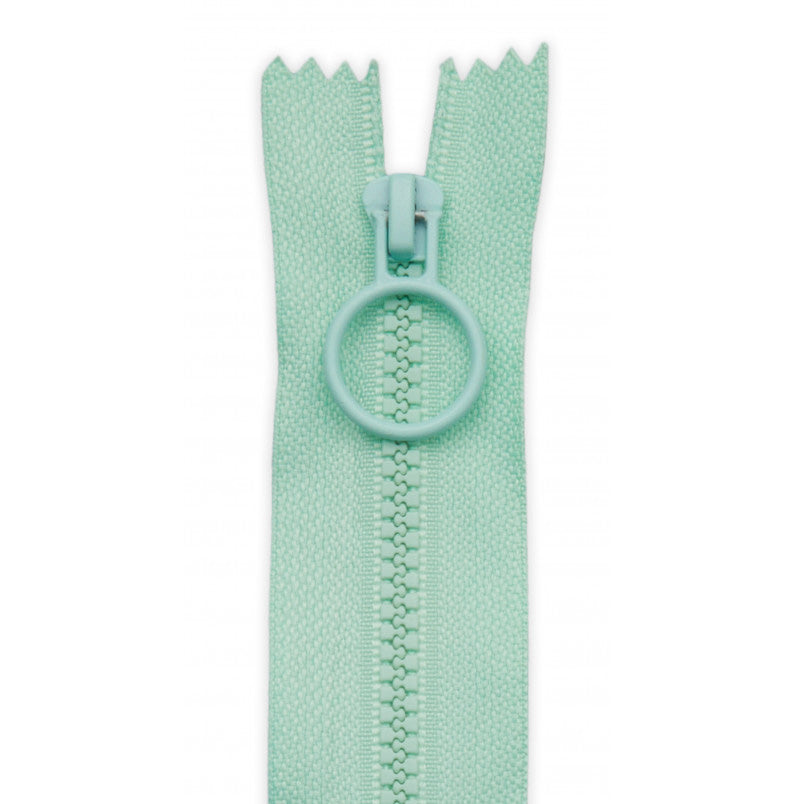 Zipper, Mint Green HOOP 20-INCH (pack of 2)