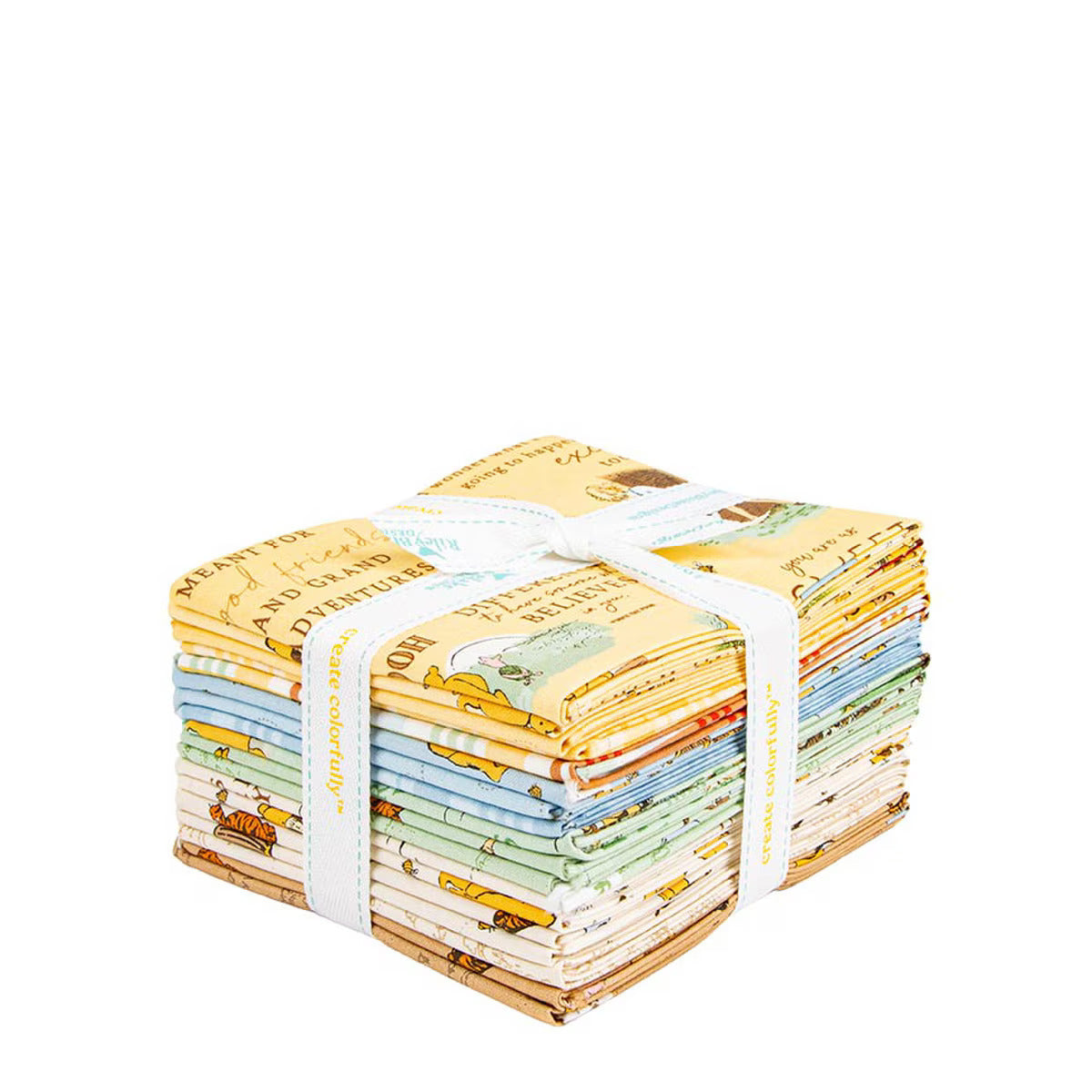 Fabric, Winnie the Pooh - FAT QUARTER BUNDLE