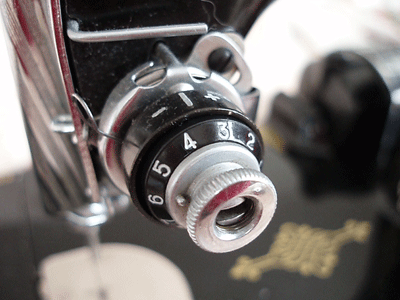 Plus and Minus Indicator, Tension Unit Singer Featherweight (Vintage Original)