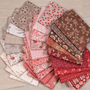 Fabric, Cocoa Pink by Edyta Sitar - FAT QUARTER BUNDLE