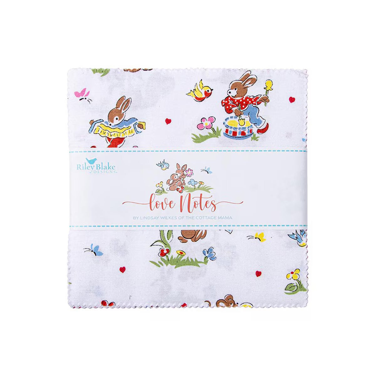 Fabric, Love Notes - 5 INCH STACKER
