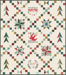Quilt Kit, Boxed Set - Cheer Merriment by Fancy That Designs