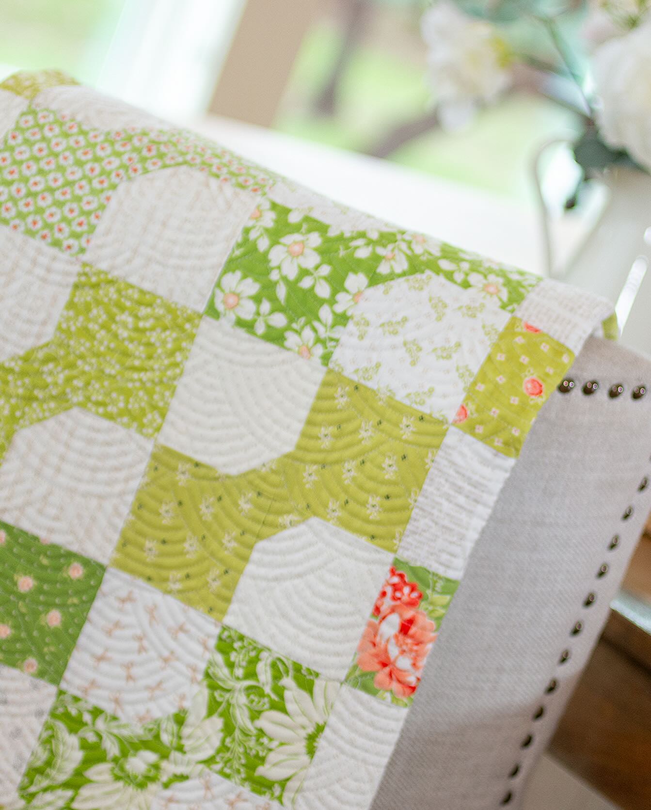 PATTERN BOOK, Strawberry Garden Sampler Quilt by Joanna Figueroa of Fig Tree & Co.