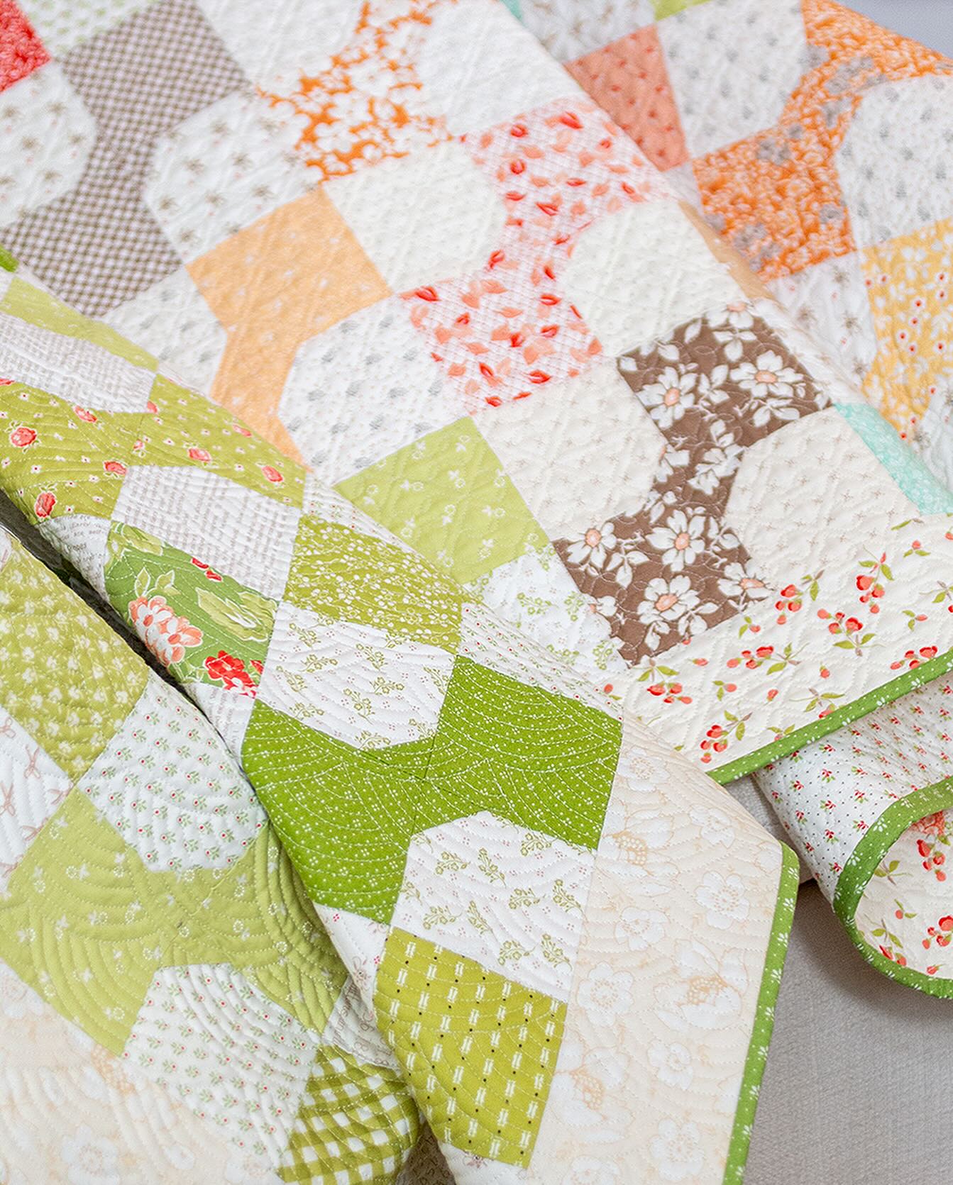 PATTERN BOOK, Strawberry Garden Sampler Quilt by Joanna Figueroa of Fig Tree & Co.