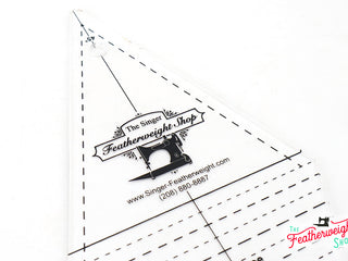 Load image into Gallery viewer, Cutting Ruler, 45 Degree Diamond / Rhombus and Triangle - Featherweight Shop Exclusive