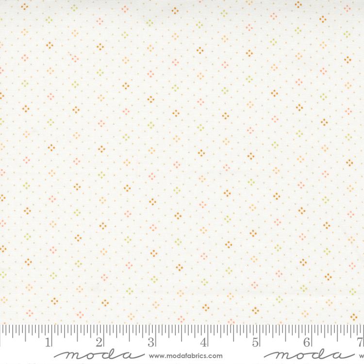 Fabric, Low Volume Cinnamon & Cream by Moda - FIG TREE Ivory (by the yard)