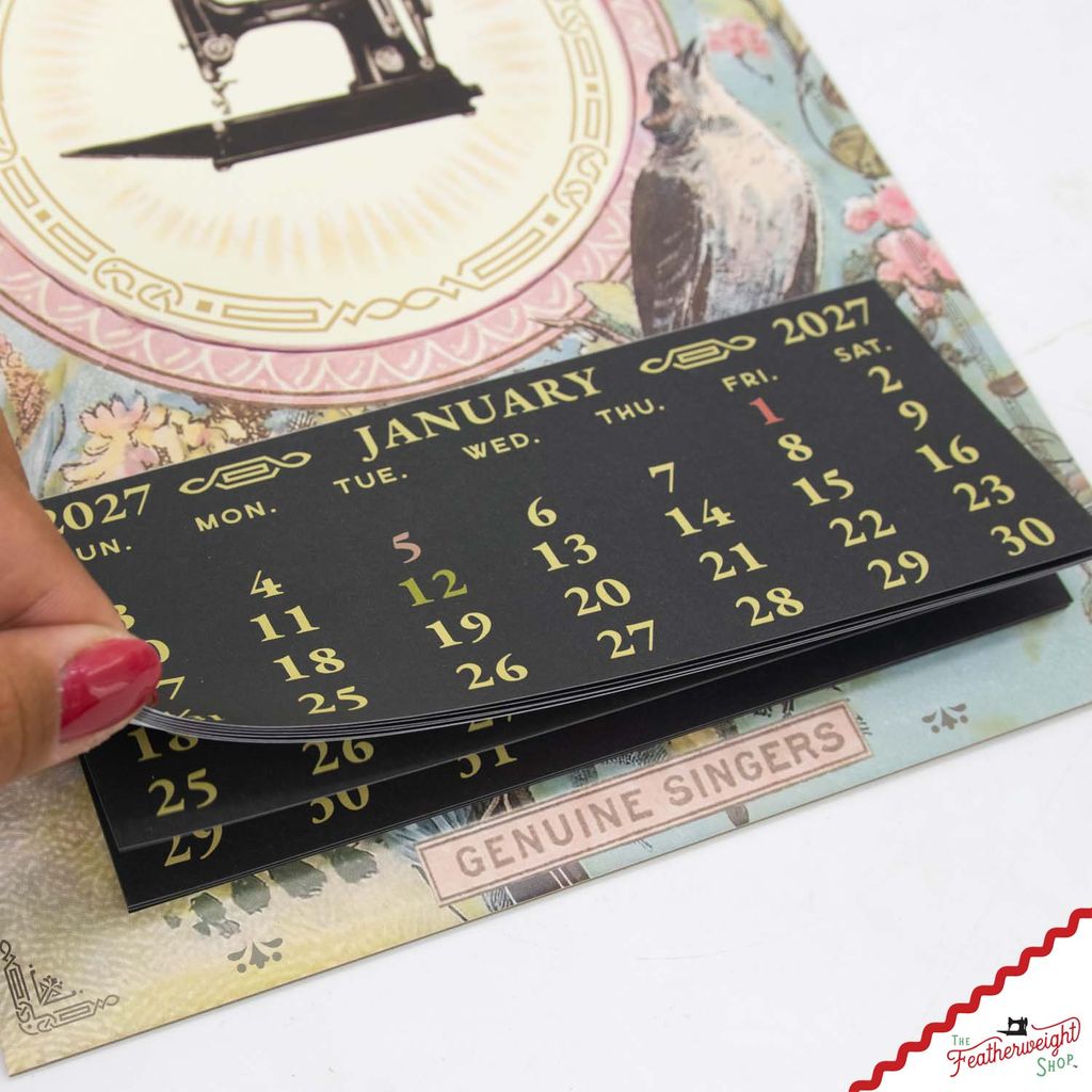 Calendar, Featherweight Shop 2027