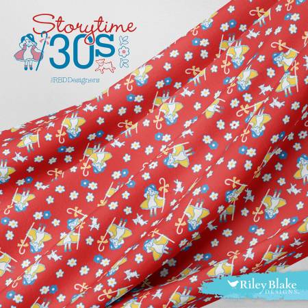 Fabric, STORYTIME 30s by Riley Blake Designs - FAT QUARTER BUNDLE