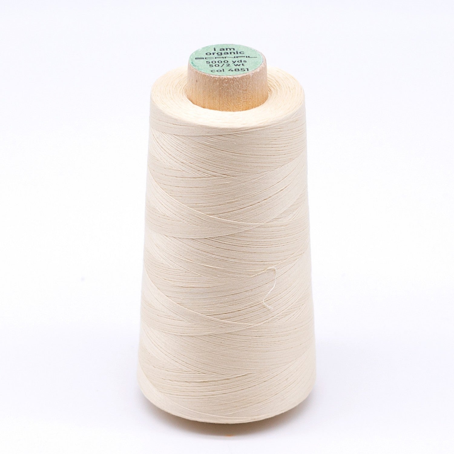 Scanfil Organic Cotton Thread Shortbread