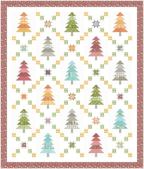 PATTERN, REGAL PINES Quilt by Chelsi Stratton Designs