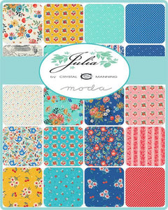 Fabric, Julia by Crystal Manning - CHARM PACK