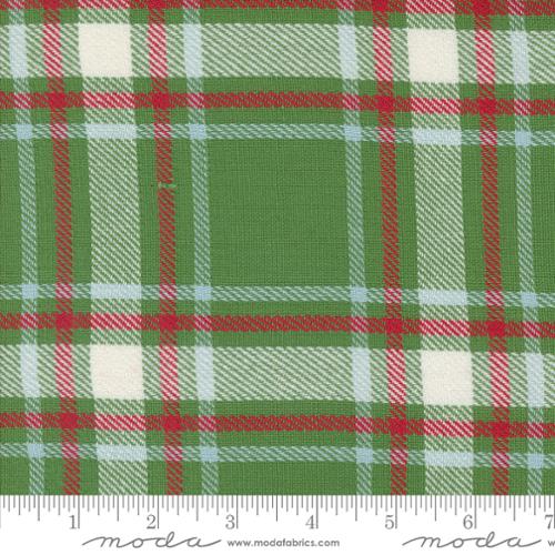 Fabric, 16-Inch Toweling by MODA - White, Red and GREEN Plaid (by the ...