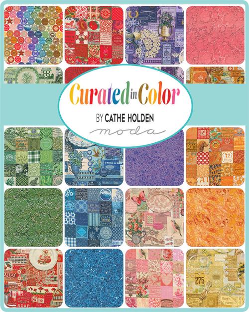 Fabric, Curated in Color by Cathe Holden - FAT QUARTER BUNDLE