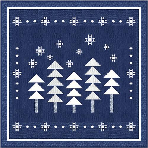 PATTERN, Winter Walk in the Woods Quilt by Fig Tree & Co.