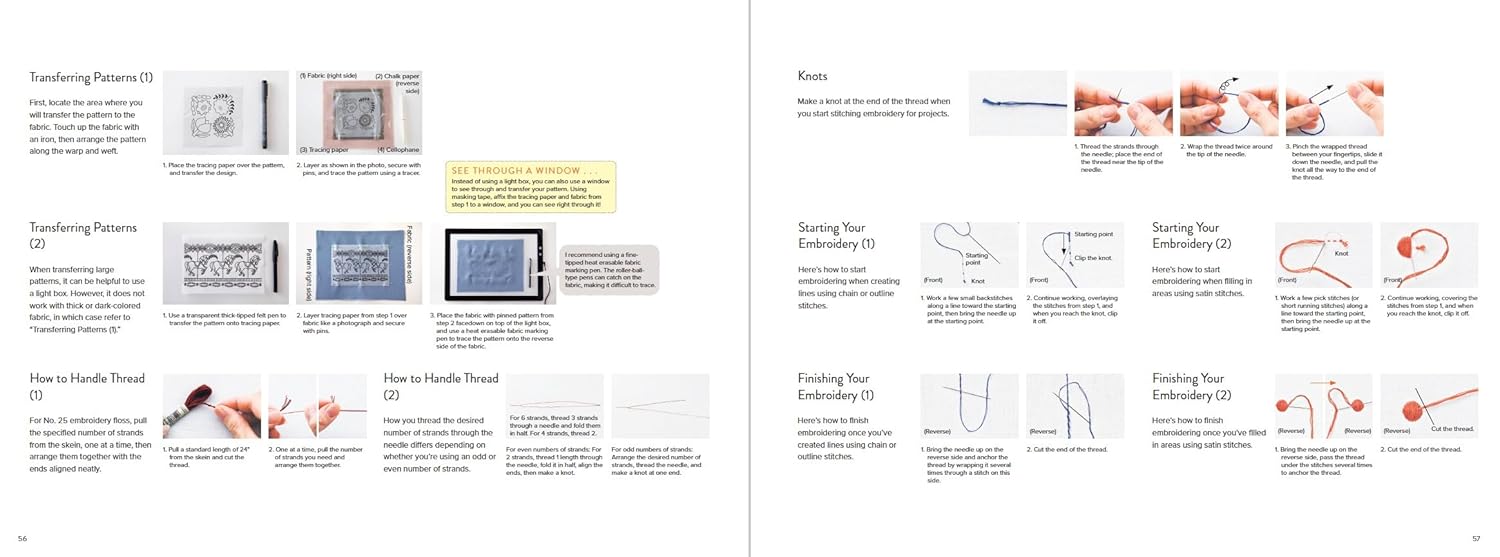 PATTERN BOOK, Seamless Embroidery by Yumiko Higuchi