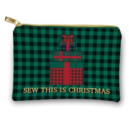 Bag, Sew This is Christmas Glam Zipper