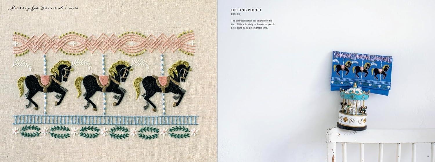 PATTERN BOOK, Seamless Embroidery by Yumiko Higuchi