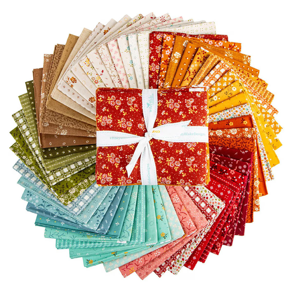 Fabric, Baked With Love by Lori Holt - FAT QUARTER BUNDLE