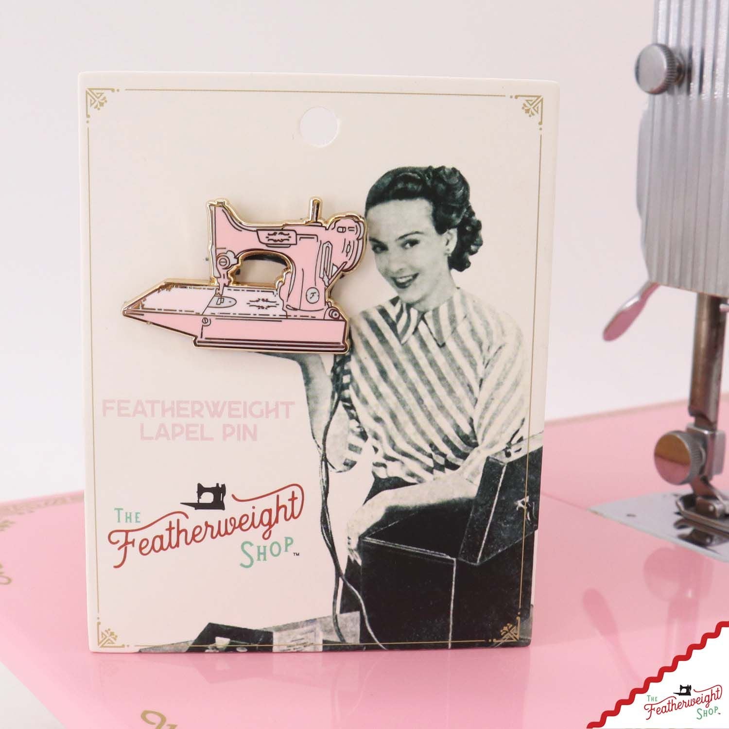 Lapel Pin - PINK Featherweight