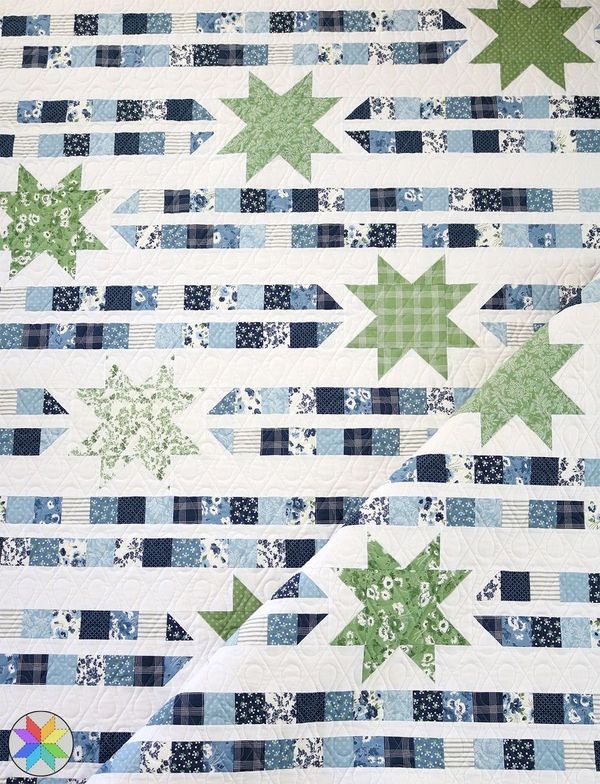 PATTERN, Star Trails by Andy Knowlton for A Bright Corner