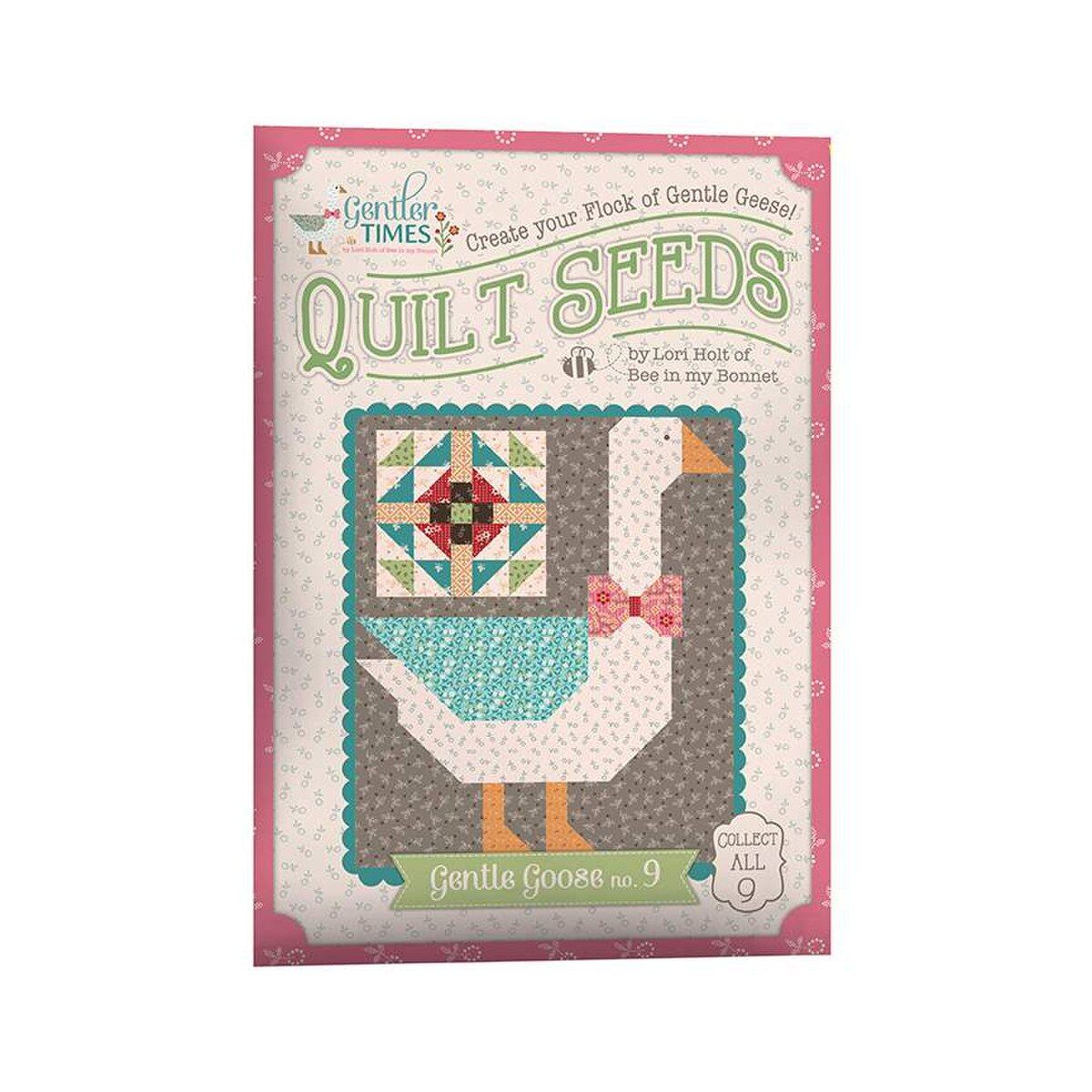 PATTERN, Gentler Times Quilt Seeds ~ Gentle Goose No. 9 Block by Lori Holt