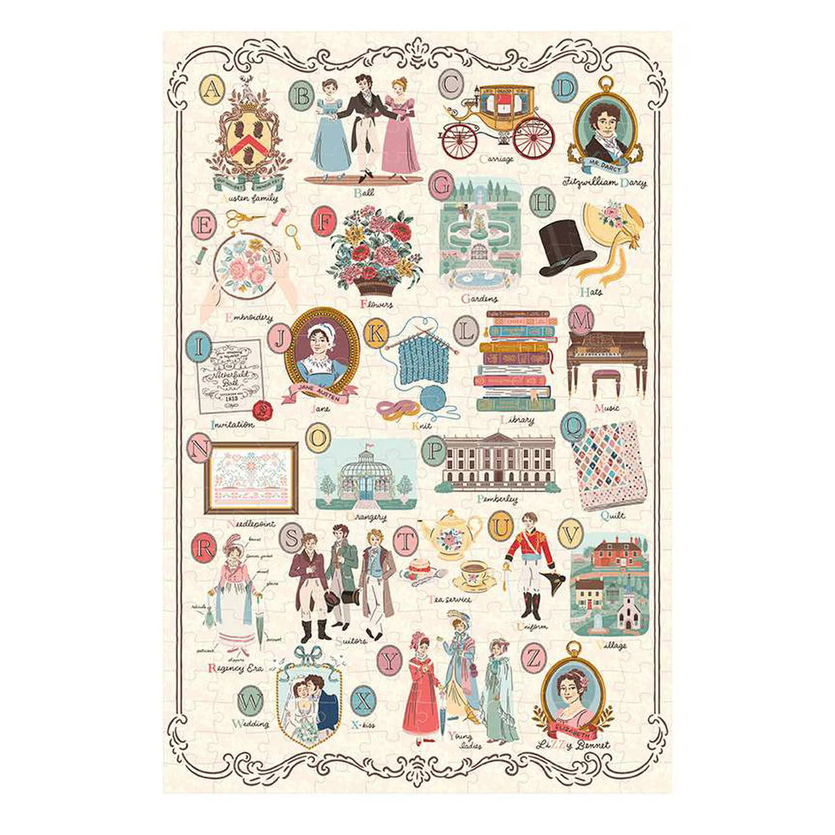 Puzzle, Jane Austen from A to Z