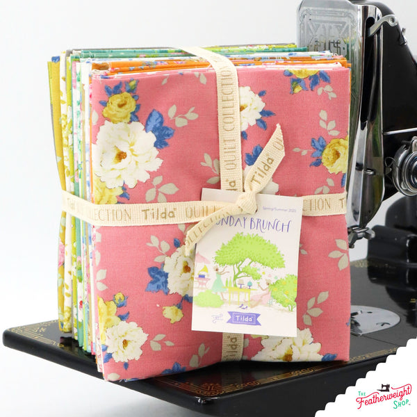 Fabric, Sunday Brunch Collection by Tilda - FAT QUARTER BUNDLE