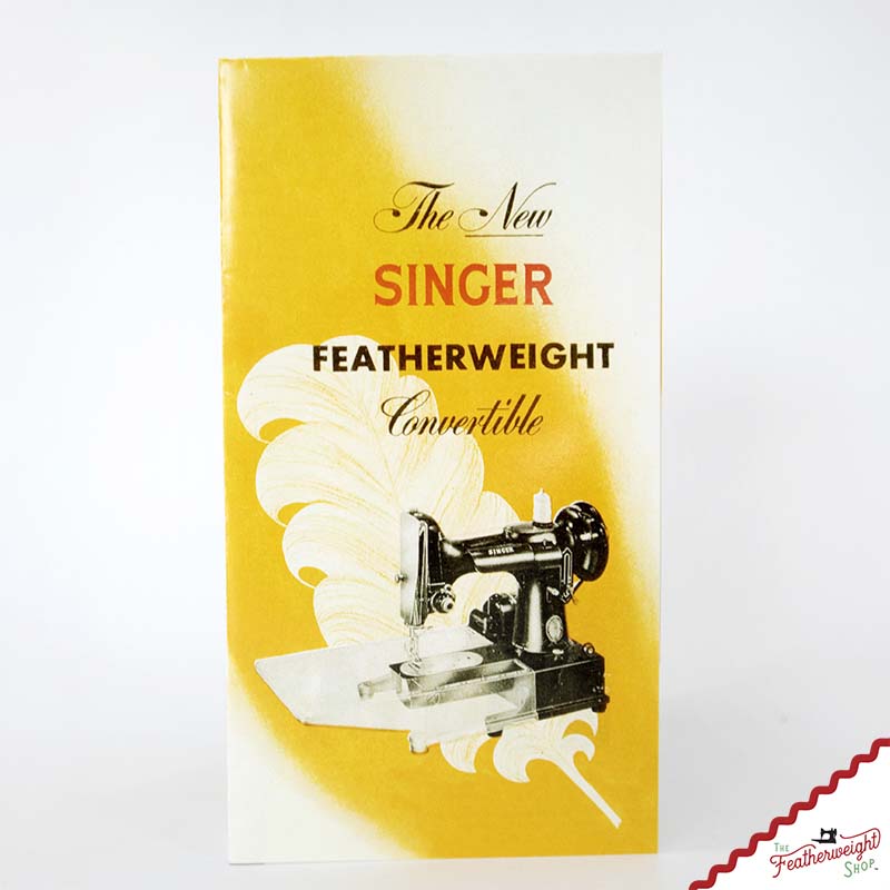 Advertisement Leaflets, Replica Featuring the Singer Featherweight