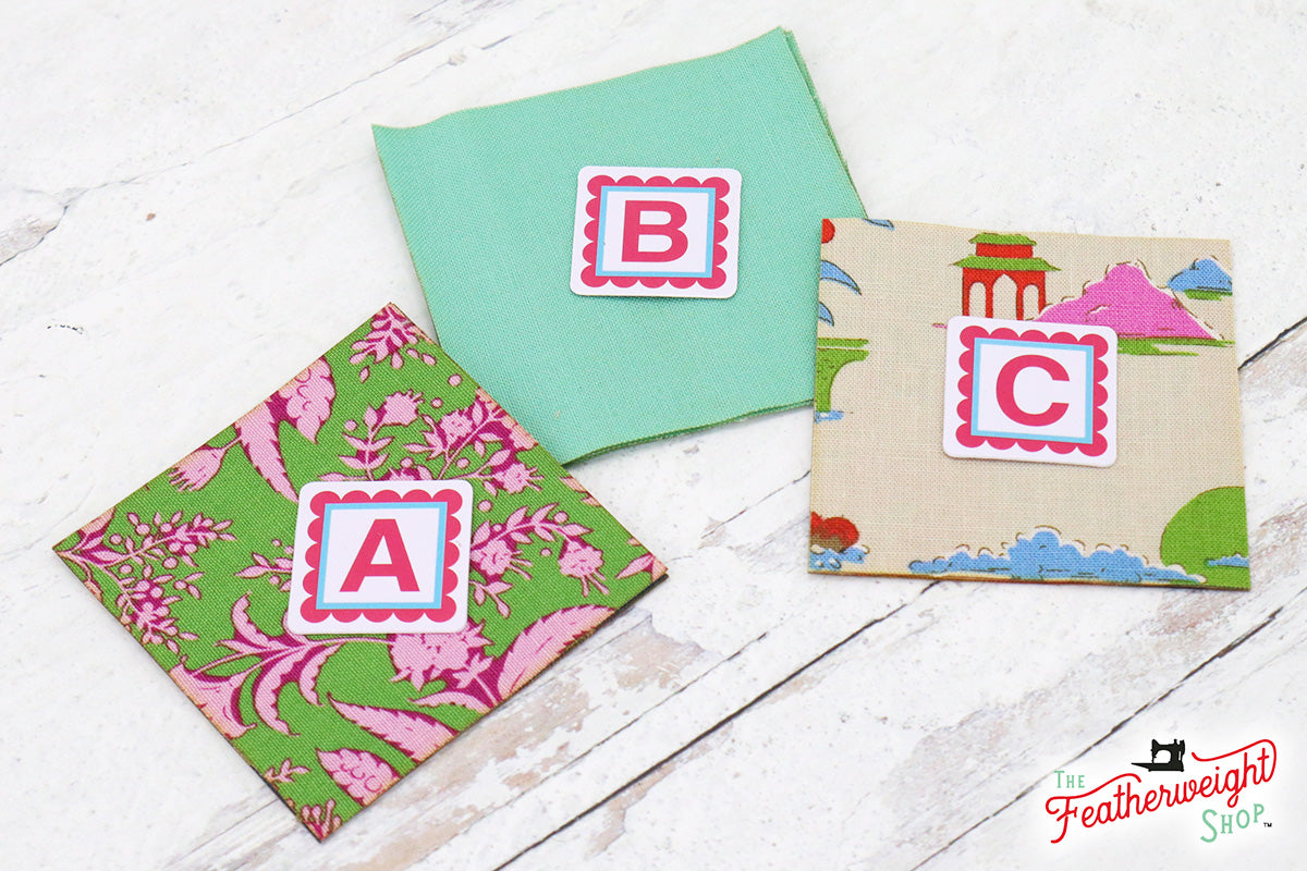 Alphabitties - Alphabet & Number Tags by It's Sew Emma