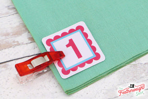 Alphabitties - Alphabet & Number Tags by It's Sew Emma