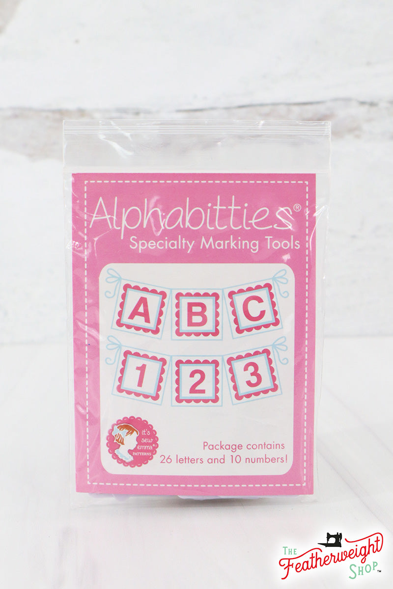 Alphabitties - Alphabet & Number Tags by It's Sew Emma