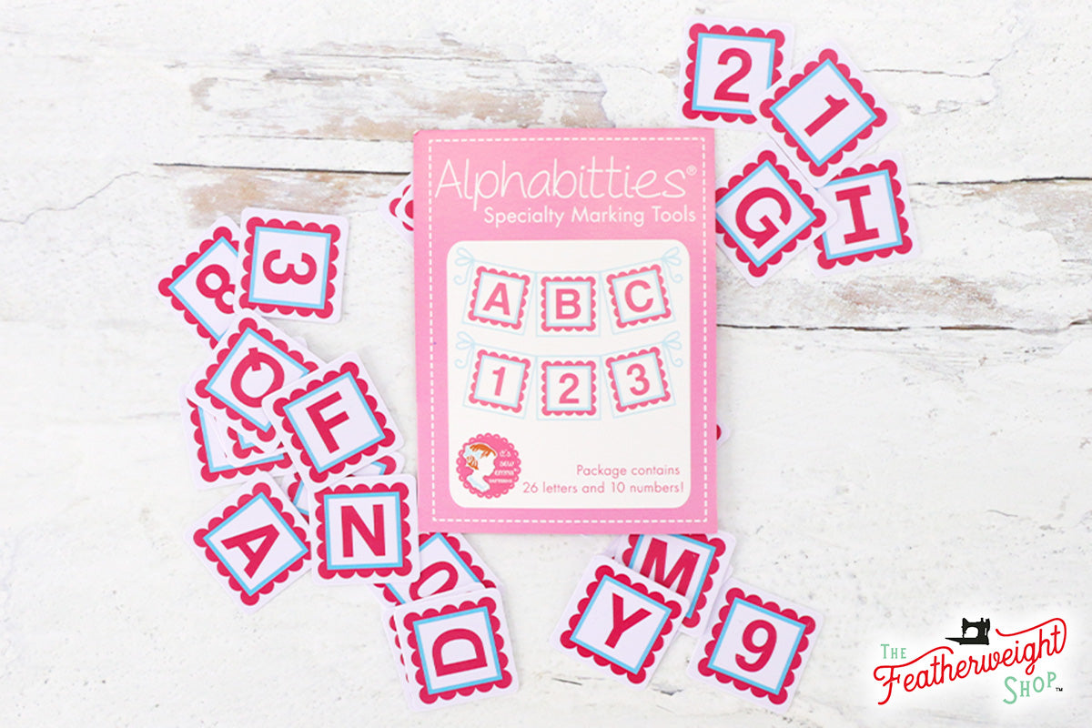 Alphabitties - Alphabet & Number Tags by It's Sew Emma