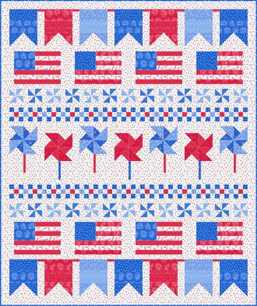 Quilt Kit, Boxed Set - Americana by Stacy Iest Hsu