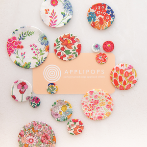 Applipops Applique Rings - 8-Circle Professional Pack + Starch & Brush