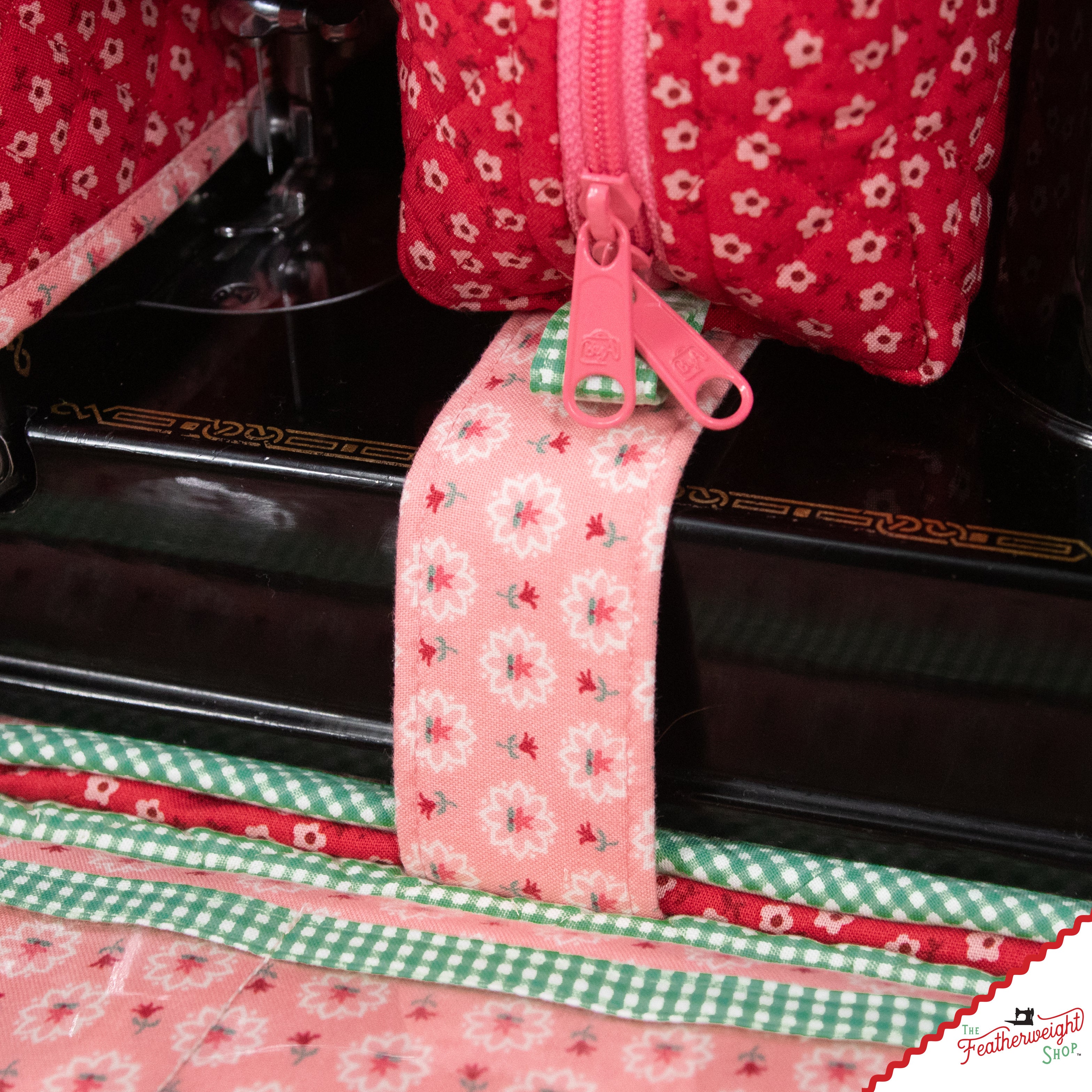 Featherweight Stitcher's Suitcase & Feathered Friends ByAnnie, COMPLETE KIT to Sew