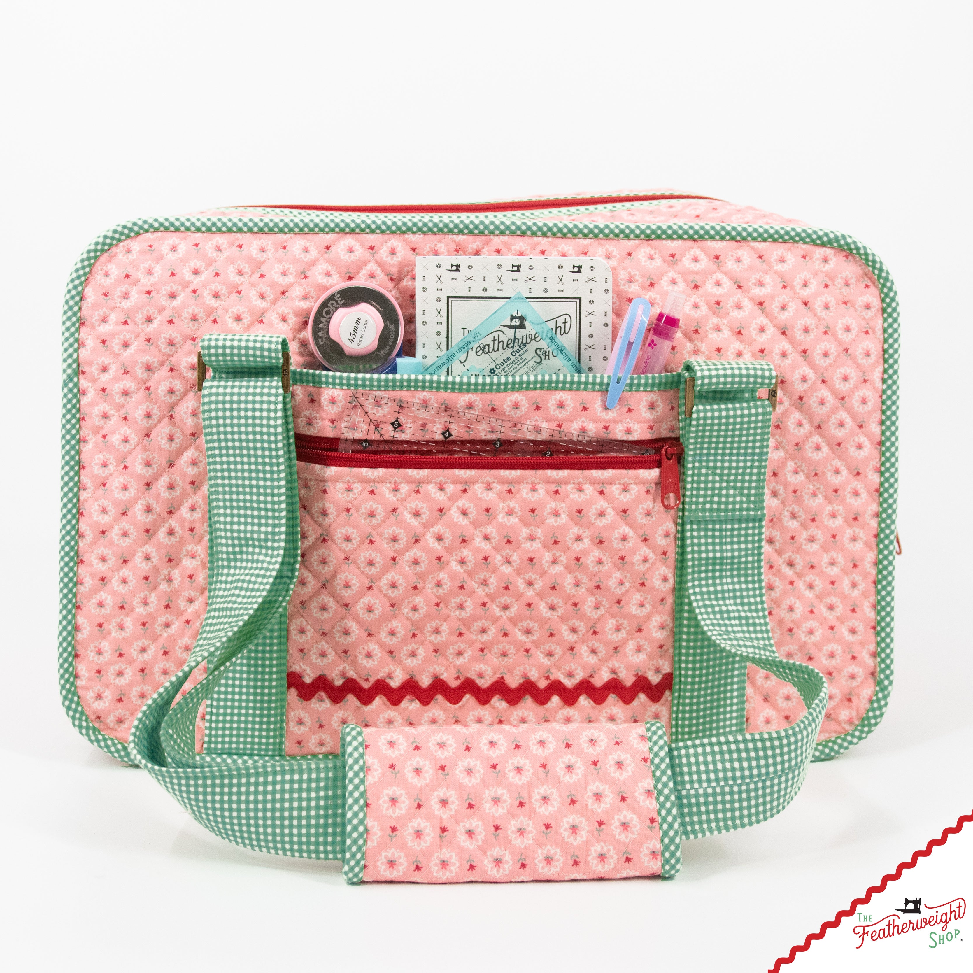 Featherweight Stitcher's Suitcase & Feathered Friends ByAnnie, COMPLETE KIT to Sew