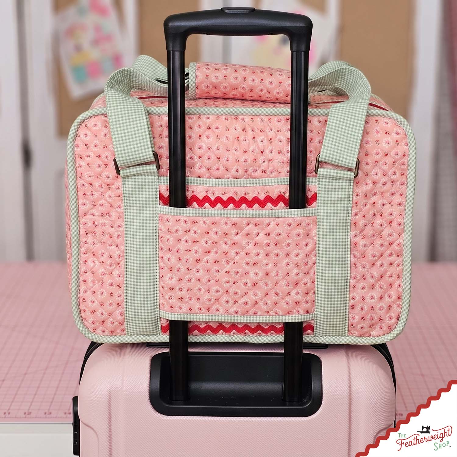 Featherweight Stitcher's Suitcase & Feathered Friends ByAnnie, COMPLETE KIT to Sew