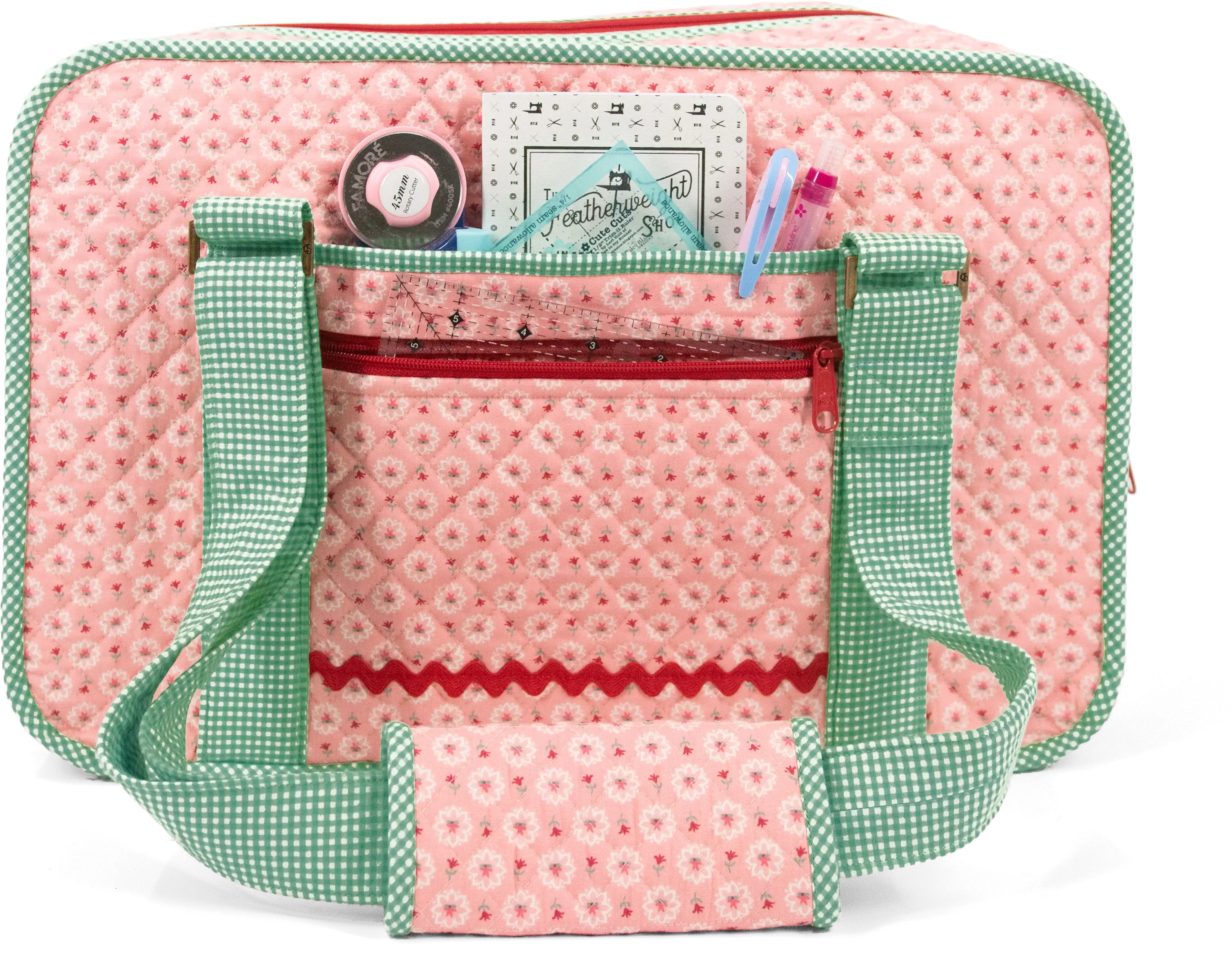 Featherweight Stitcher's Suitcase & Feathered Friends ByAnnie, COMPLETE KIT to Sew