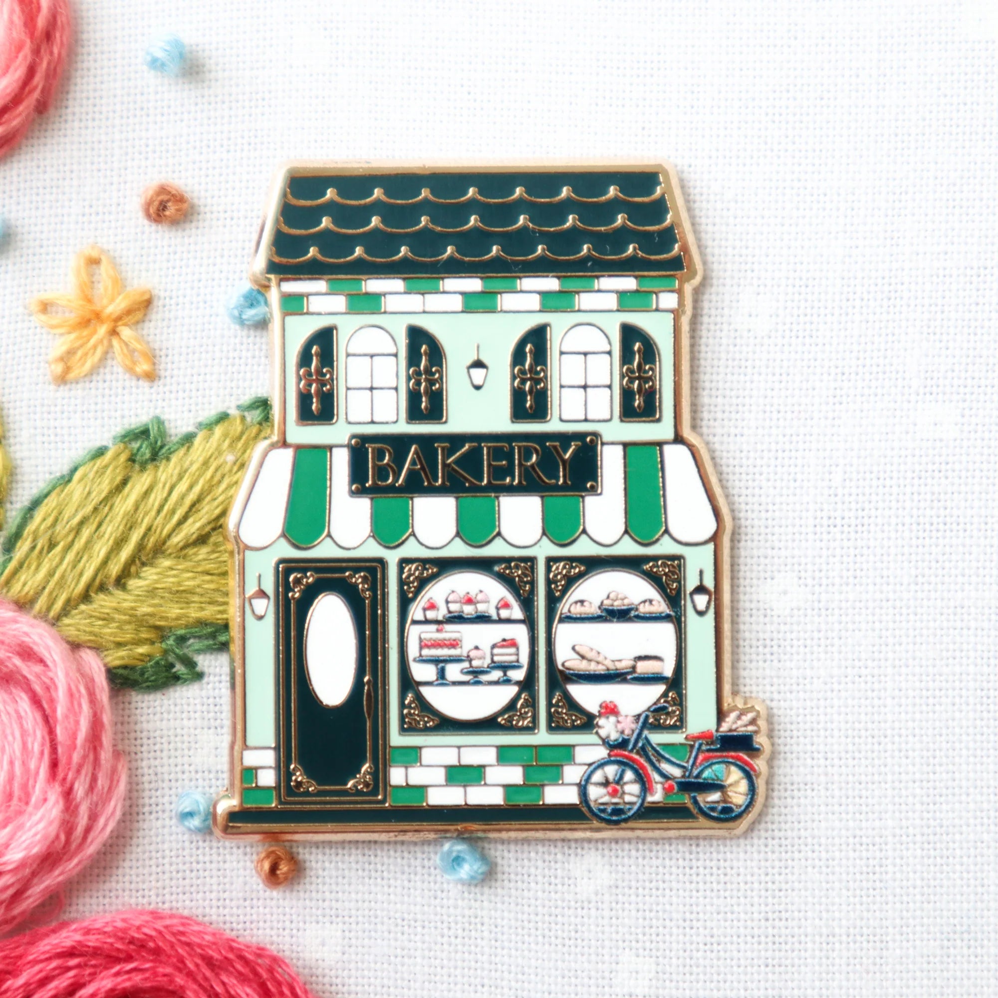 Needle Minder, Bakery Main Street by Flamingo Toes