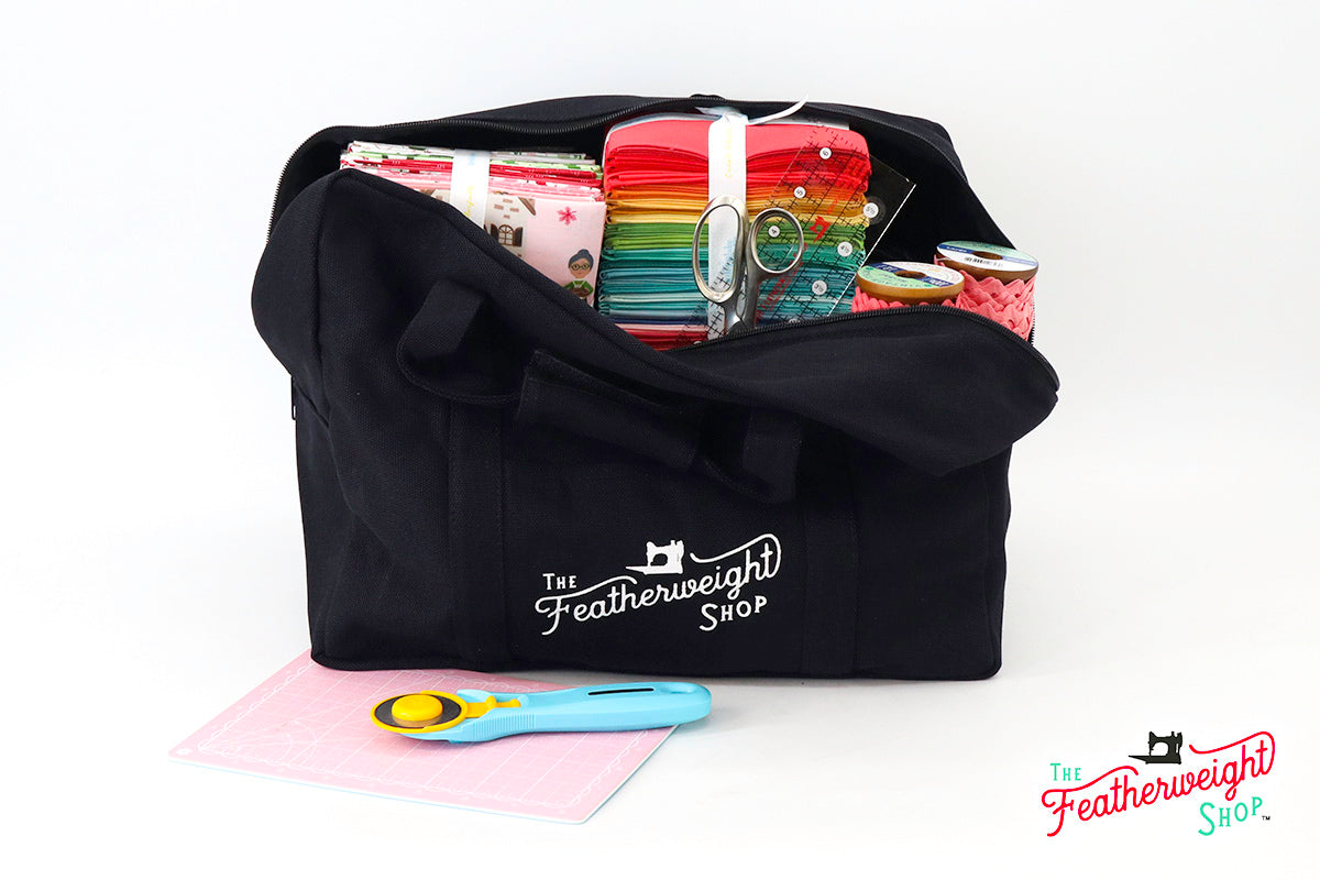 BAG, Tote for Featherweight Case or Tools, Accessories BLACK BAG, Tote for Featherweight Case or Tools, Accessories BLACK