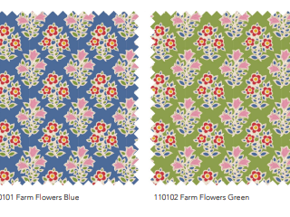 Load image into Gallery viewer, Fabric, Jubilee Farm Flowers BLENDERS by Tilda - FAT QUARTER BUNDLE