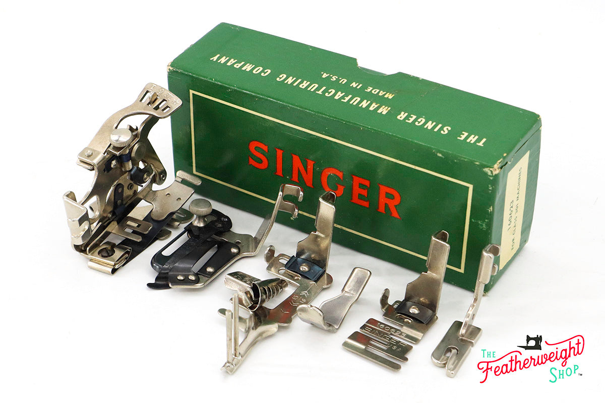 Boxed Set of Singer Attachments, SLANT SHANK (Vintage Original)