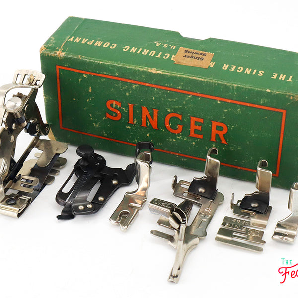 Boxed Set of Attachments, Singer (Vintage Original)
