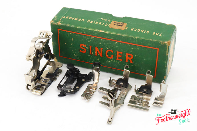 Boxed Set of Attachments, Singer (Vintage Original)